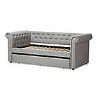 Alternate image 1 for Baxton Studio Mabelle Daybed with Trundle