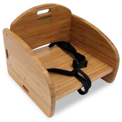wooden booster seat