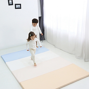 BABY CARE&trade; Medium Gym Mat in Pastel Blue. View a larger version of this product image.