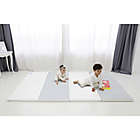 Alternate image 3 for Baby Care&trade; Medium Gym Mat in Modern Grey