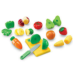 Learning Resources® Pretend & Play® 12-Piece Sliceable Fruits & Veggies Set