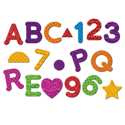 magnetic letters numbers and shapes