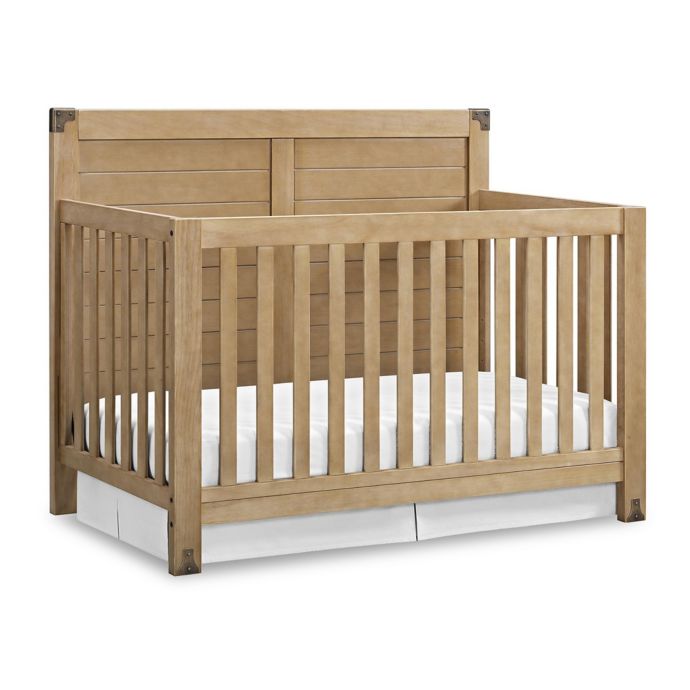 Baby Relax Ridgeline 4 In 1 Convertible Crib In Natural Buybuy Baby