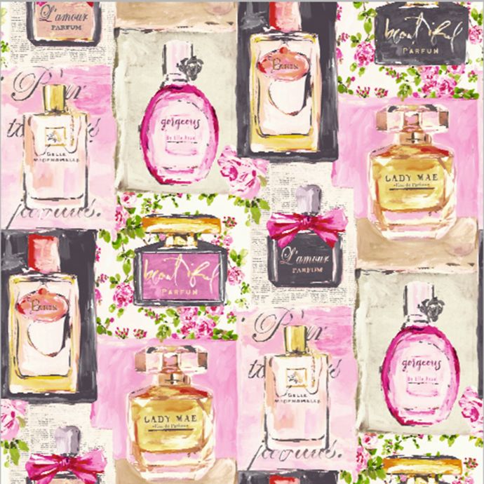 V I P Eau De Parfum Wallpaper In Fuchsia Bed Bath Beyond