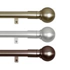 Alternate image 0 for Smart Rods Easy Install Adjustable Drapery Rod with Ball Finials