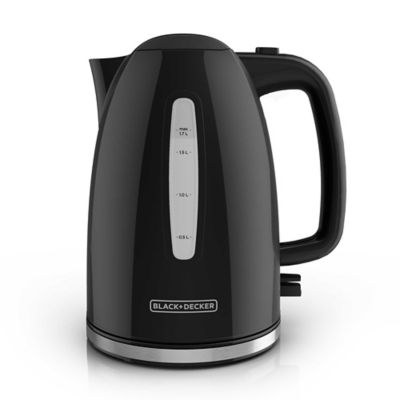 Black And Decker™ 1.7-Liter Rapid Boil Electric Kettle | Bed Bath And ...