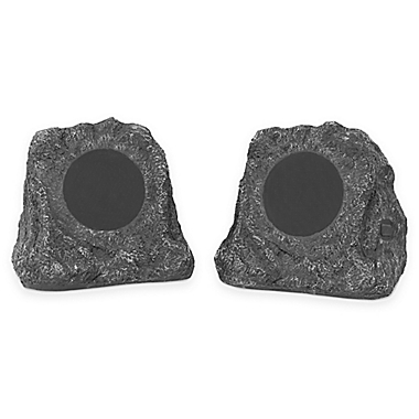 Innovative Technology&trade; Wireless Waterproof Bluetooth Outdoor Rock Speakers (Set of 2). View a larger version of this product image.