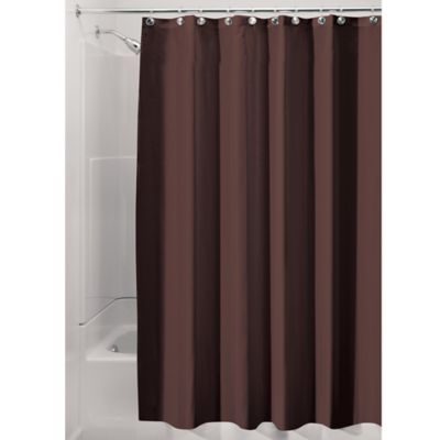 brown shower curtain rod