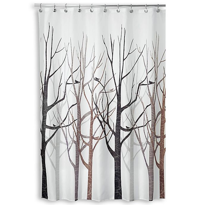 Idesign Forest Shower Curtain Bed, Palm Tree Shower Curtain Target