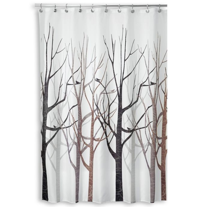 Idesign Forest Shower Curtain Bed Bath Beyond