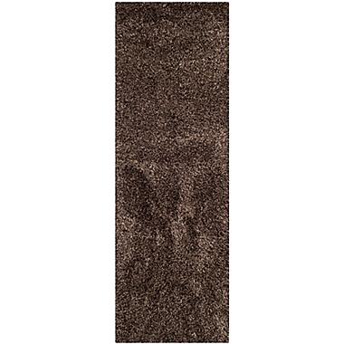 Safavieh California Shag 2-Foot 3-Inch x 7-Foot Irvine Rug in Mushroom. View a larger version of this product image.