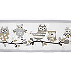 Alternate image 1 for BreathableBaby&reg; Owl Fun Breathable Mesh Crib Liner in Grey