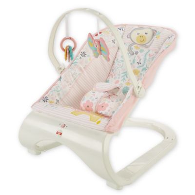 fisher price comfort curve bouncer pink