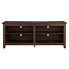 Alternate image 1 for Forest Gate&trade; Thomas 58-Inch TV Stand in Traditional Brown