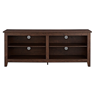 Forest Gate&trade; Thomas 58-Inch TV Stand in Traditional Brown. View a larger version of this product image.