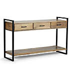 Alternate image 0 for Simpli Home Riverside Solid Mango Wood Console Sofa Table in Natural