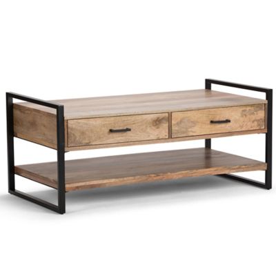 Riverside Mango Wood Living Room Furniture Collection  Bed Bath \u0026 Beyond