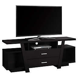 Monarch Specialties Contemporary 2-Drawer TV Stand