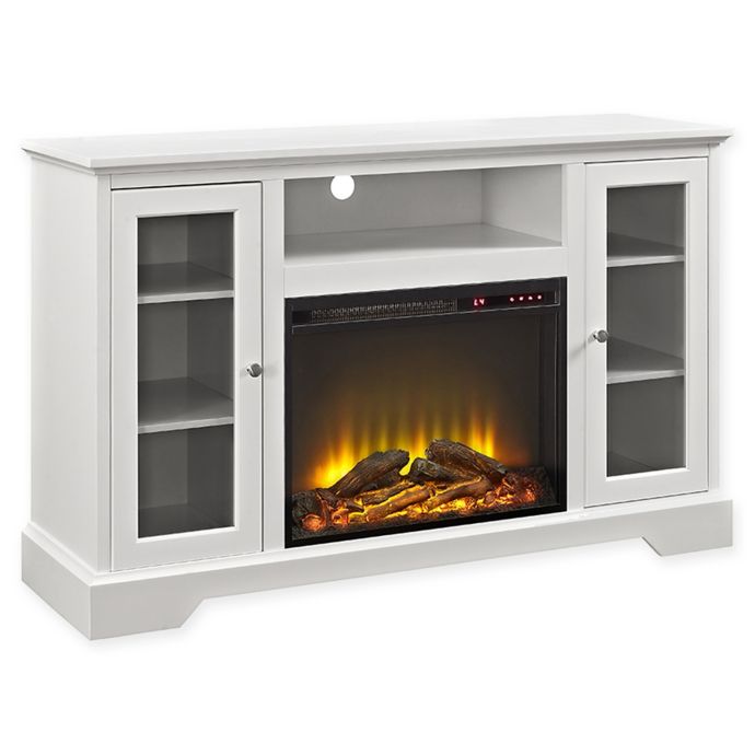 Forest Gate 52 Traditional Tall Fireplace Tv Stand Console Bed