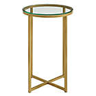 Alternate image 1 for Forest Gate&trade; Modern Glam 16-Inch Round Side Table in Gold