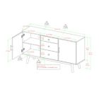 Alternate image 10 for Forest Gate&trade; Diana 60-Inch TV Stand in Walnut
