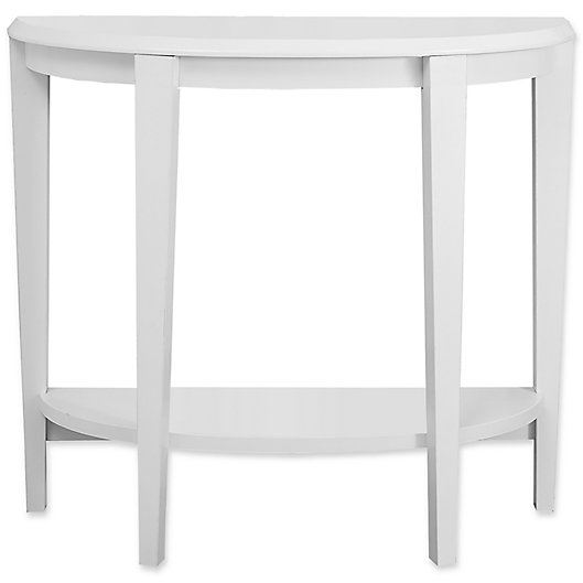 Alternate image 1 for Monarch Specialties 36-Inch Hall Console Table in White