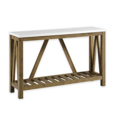 Forest Gate&trade; Charlotte Console Table in Walnut