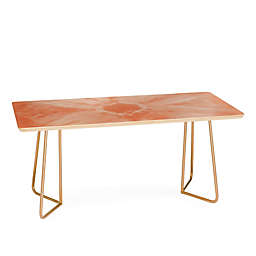 Deny Designs Amy Sia Tie Dye Coffee Table in Pink