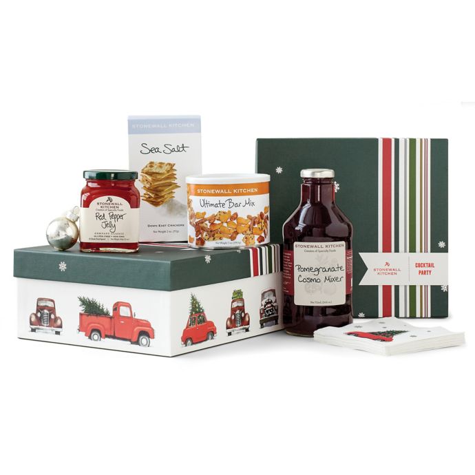 Stonewall Kitchen Cocktail Party Holiday Gift Basket | Bed ...