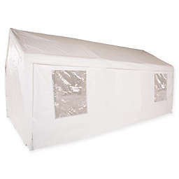 Impact Canopy 10-Foot x 20-Foot Carport Canopy in White