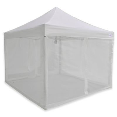 Quik&trade; Shade Impact Canopy Bug Screen Kit in White