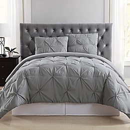 twin xl bed skirt grey