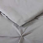 Alternate image 2 for Truly Soft Pleated 2-Piece Twin XL Comforter Set in Grey