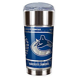 NHL Vancouver Canucks 24 oz. Vacuum Insulated Stainless Steel EAGLE Tumbler with Lid