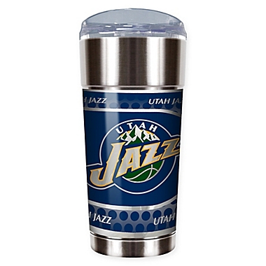 NBA Utah Jazz 24 oz. Vacuum Insulated Stainless Steel EAGLE Tumbler with Lid. View a larger version of this product image.