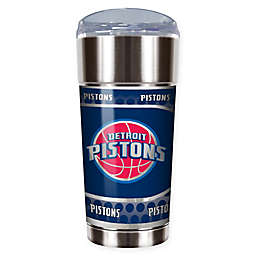 NBA Detroit Pistons 24 oz. Vacuum Insulated Stainless Steel EAGLE Tumbler with Lid