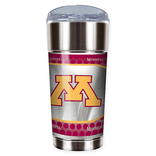 Alternate image 1 for University of Minnesota Golden Gophers 24 oz. Vacuum Insulated Stainless Steel EAGLE Party Cup