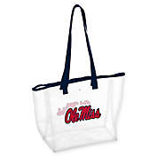 University of Mississippi Stadium Clear Tote
