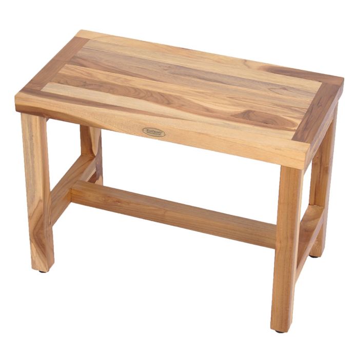 EcoDecors EarthyTeak™ Classic 24 Inch Teak Bench