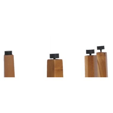 EcoDecors&reg; EarthyTeak&trade; Oasis Teak Corner Shower Bench Collection. View a larger version of this product image.