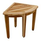 Alternate image 5 for EcoDecors&reg; EarthyTeak&trade; Oasis Teak Corner Shower Bench Collection