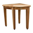 Alternate image 6 for EcoDecors&reg; EarthyTeak&trade; Oasis Teak Corner Shower Bench Collection