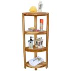 Alternate image 12 for EcoDecors&reg; EarthyTeak&trade; Oasis 38-Inch Teak 4-Tier Corner Shelf