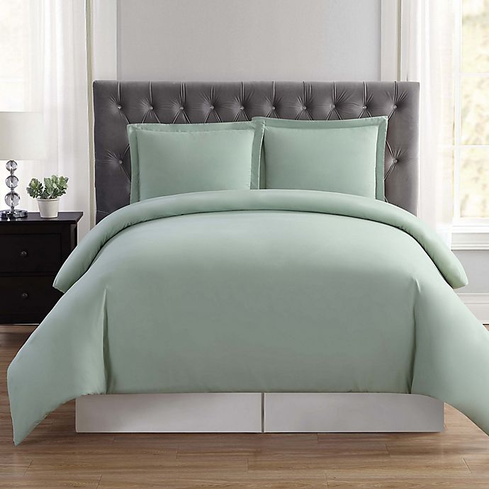 Alternate image 1 for Truly Soft Everyday 3-Piece Full/Queen Duvet Cover Set in Sage