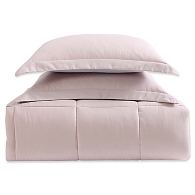 Truly Soft Everyday 2-Piece Reversible Twin XL Comforter Set in Blush/Lavender. View a larger version of this product image.