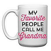 Love You a Latte Shop &quot;My Favorite People Call Me Grandma&quot; Mug