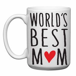 Love You a Latte Shop "World's Best Mom" Coffee Mug