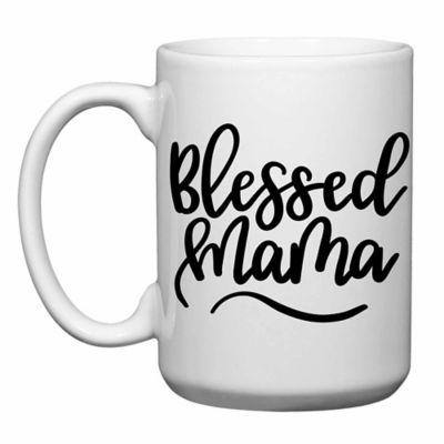 blessed mama mug