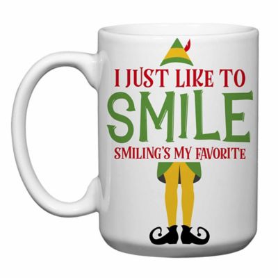 Love You a Latte Shop Smiling&#39;s My Favorite Elf Mug