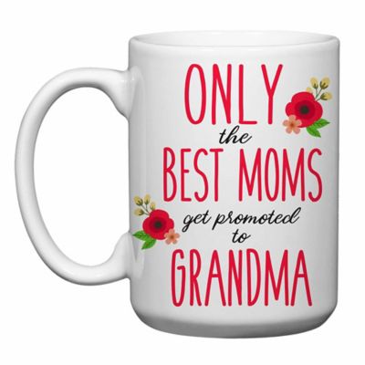 Only The Best Mom Gets Promoted To Memere Coffee Mug 11 oz White Unique Gifts By huMUGous 